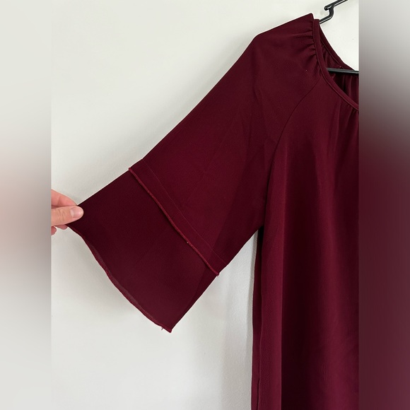 3/4 length sleeve Glam Dress - Picture 3 of 4